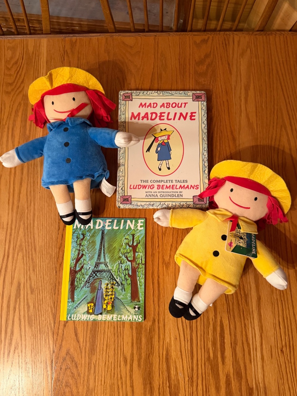 Madeline Collection plush dolls & books Mad About Madeline ++